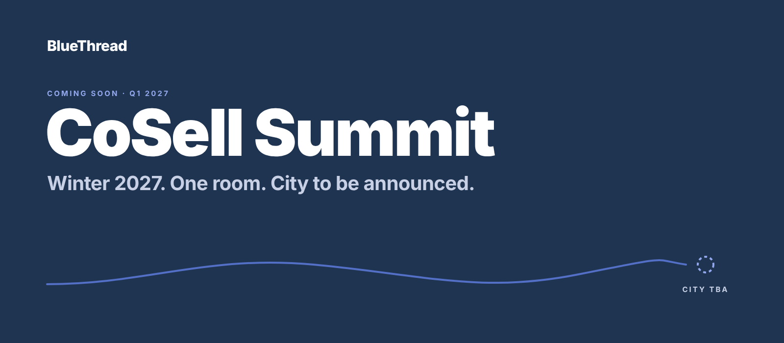 CoSell Summit: Winter 2027 cover
